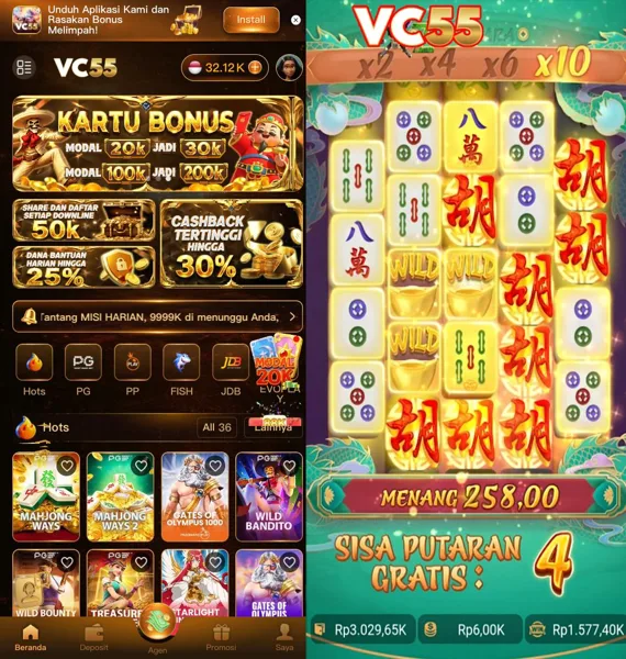 VC55 2026 Slot Gacor RTP Tinggi