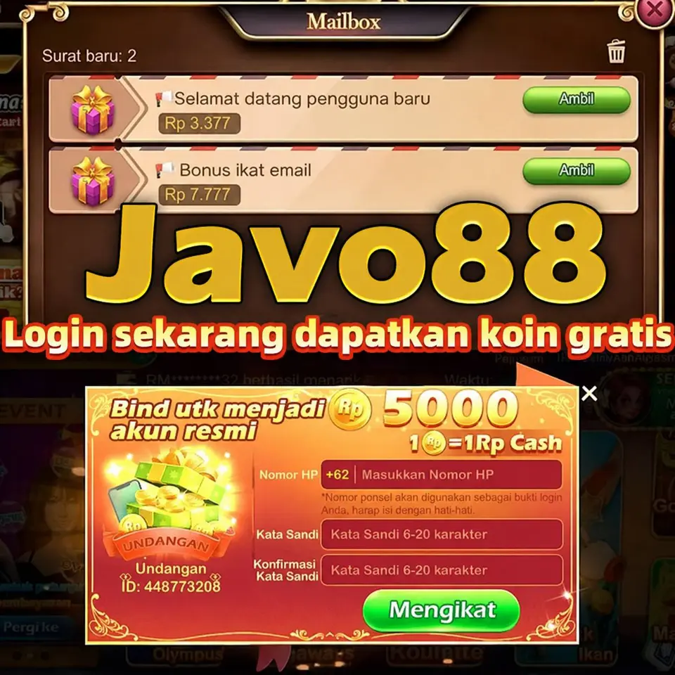 JAVO88 Masuk Resmi 2026 Aplikasi